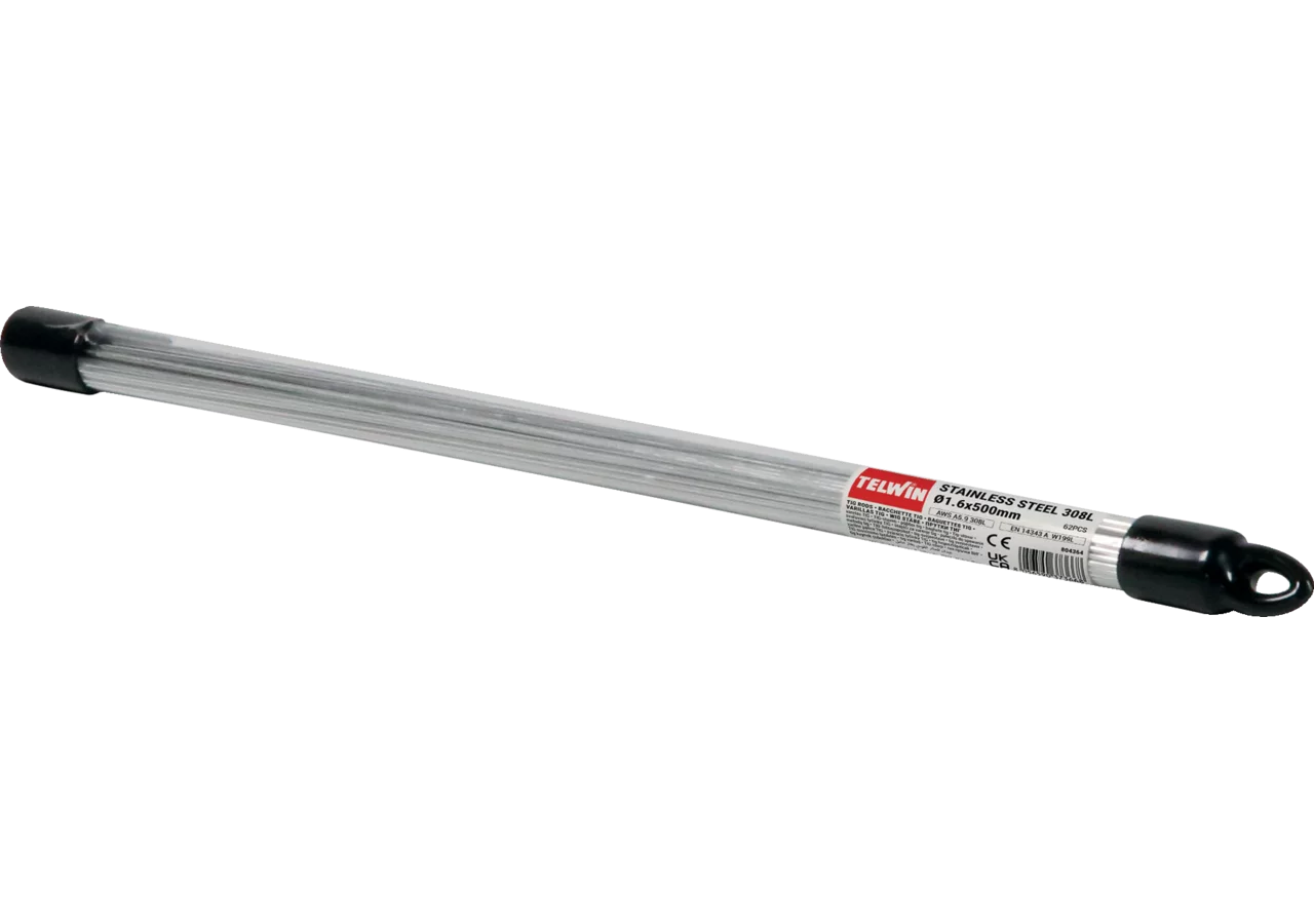 Schweissstab WIG, 1,6 mm, Edelstahl 62 Stück Telwin