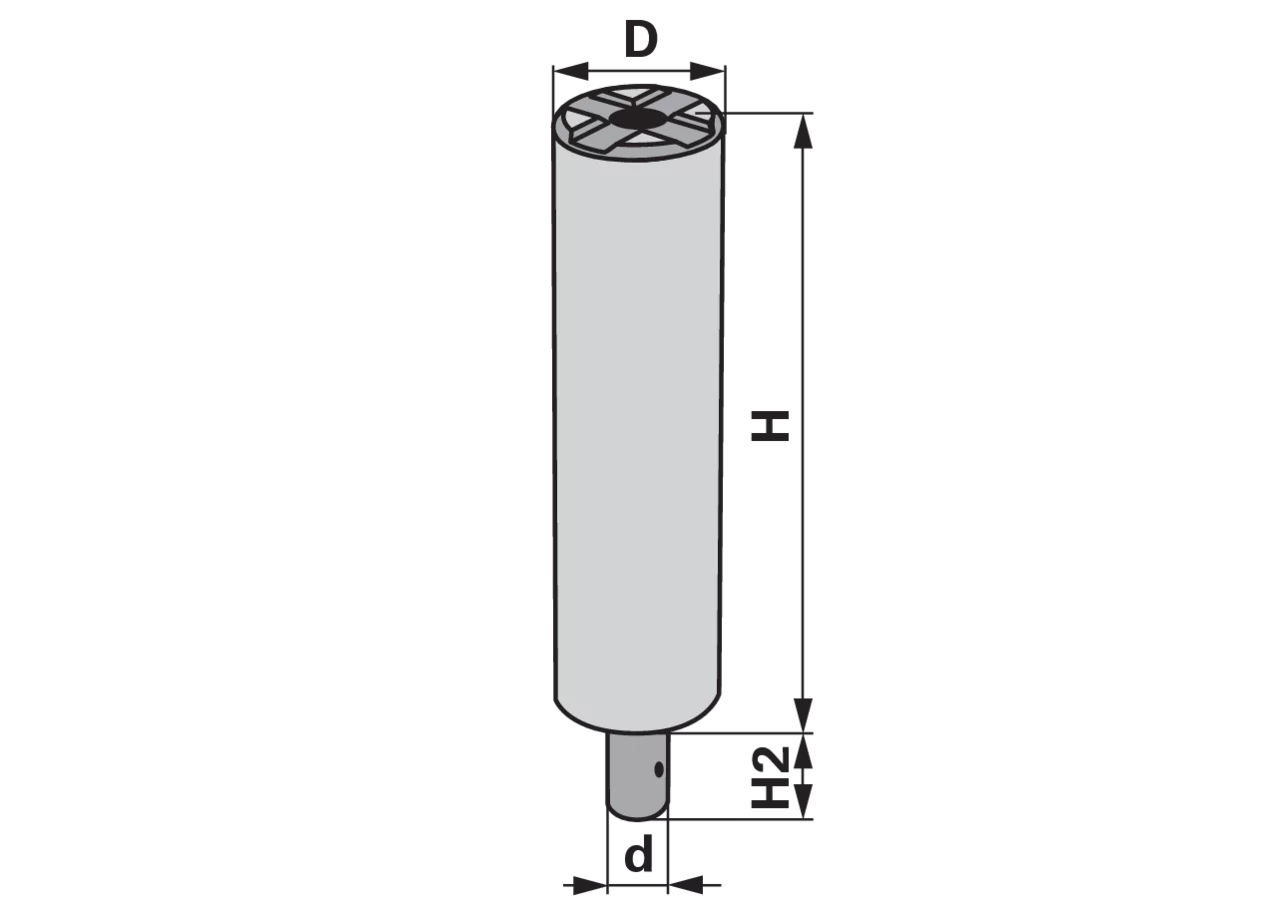 Verlängerung Type F 50, H 50 mm passend zu Heber AC Hydraulic