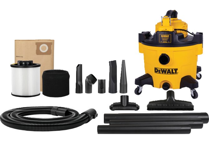 Staubsauger DXV234P, 34 Liter, Blasfunktion 1080 Watt für Nass Trocken – passend für Nass Trocken DeWALT