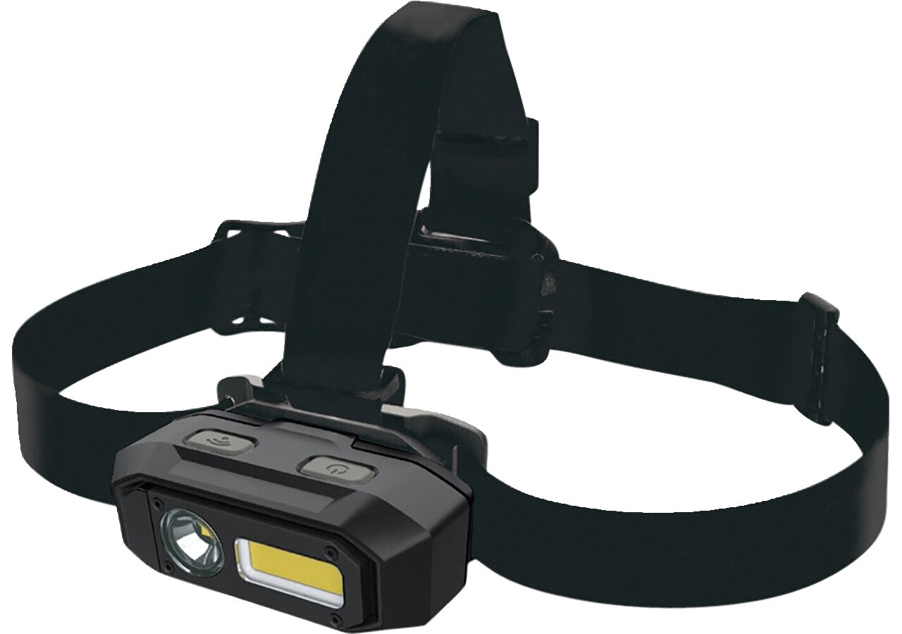 Stirnlampe HD800RS, LED mit Li-Ion Akku, 800 lm mit elastischen Kopfband ANSMANN