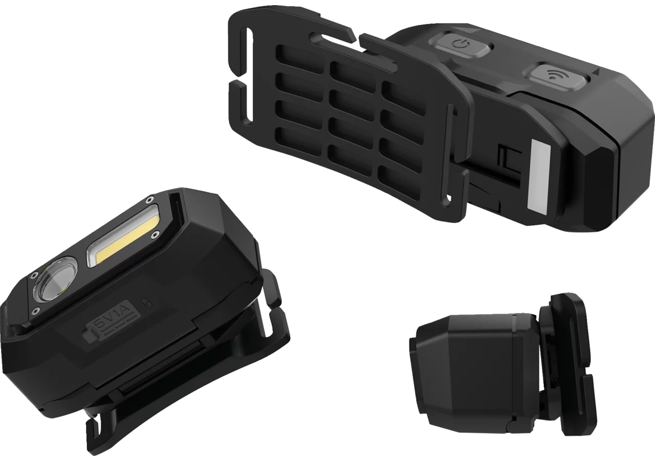 Stirnlampe HD800RS, LED mit Li-Ion Akku, 800 lm mit elastischen Kopfband ANSMANN