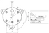 Drehteller Type 120 passend zu Schraubstock Brockhaus Heuer