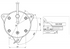Drehteller Type 160/180 passend zu Schraubstock Brockhaus Heuer