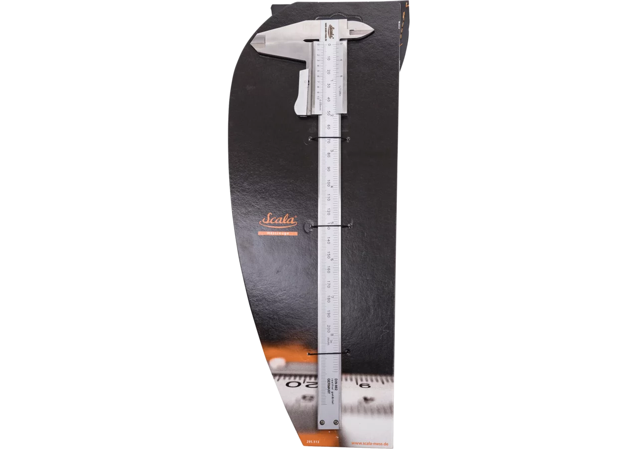 Messschieber Type 251, 200 x 50 mm mit Momentklemmung, DIN862 Scala