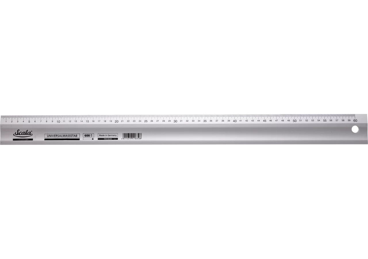 Maßstab Type 418, L 600 mm Aluminium eloxiert Scala