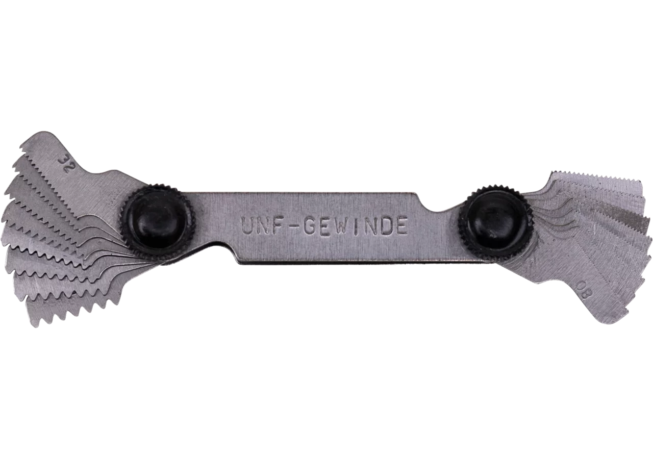 Gewindeschablone Type 464, 12 - 80 mm, UNF 60° 16 Blatt, DIN13/14 Scala