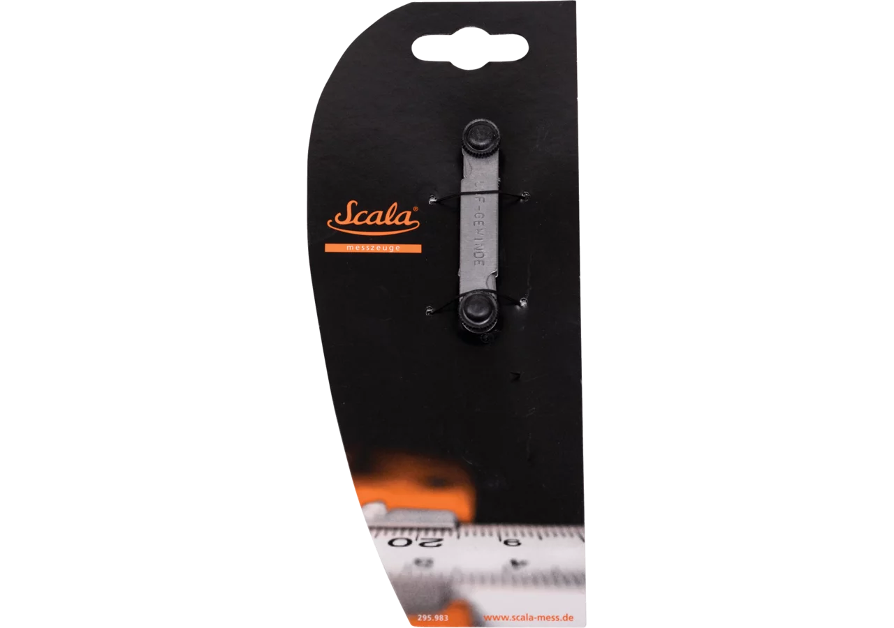Gewindeschablone Type 464, 12 - 80 mm, UNF 60° 16 Blatt, DIN13/14 Scala