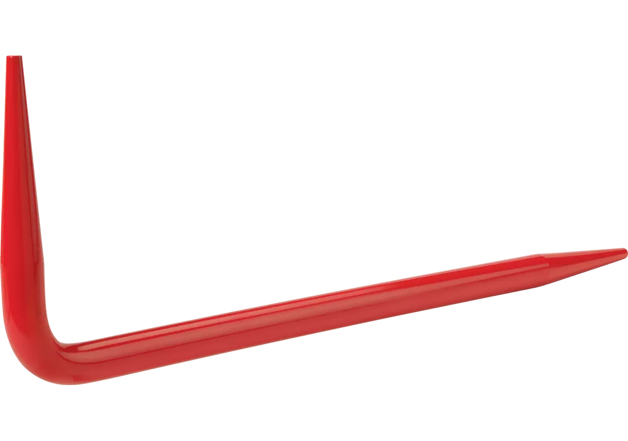 Winkeldorn 300 x 100 x 10 mm, geschmiedet und gehärtet Rennsteig