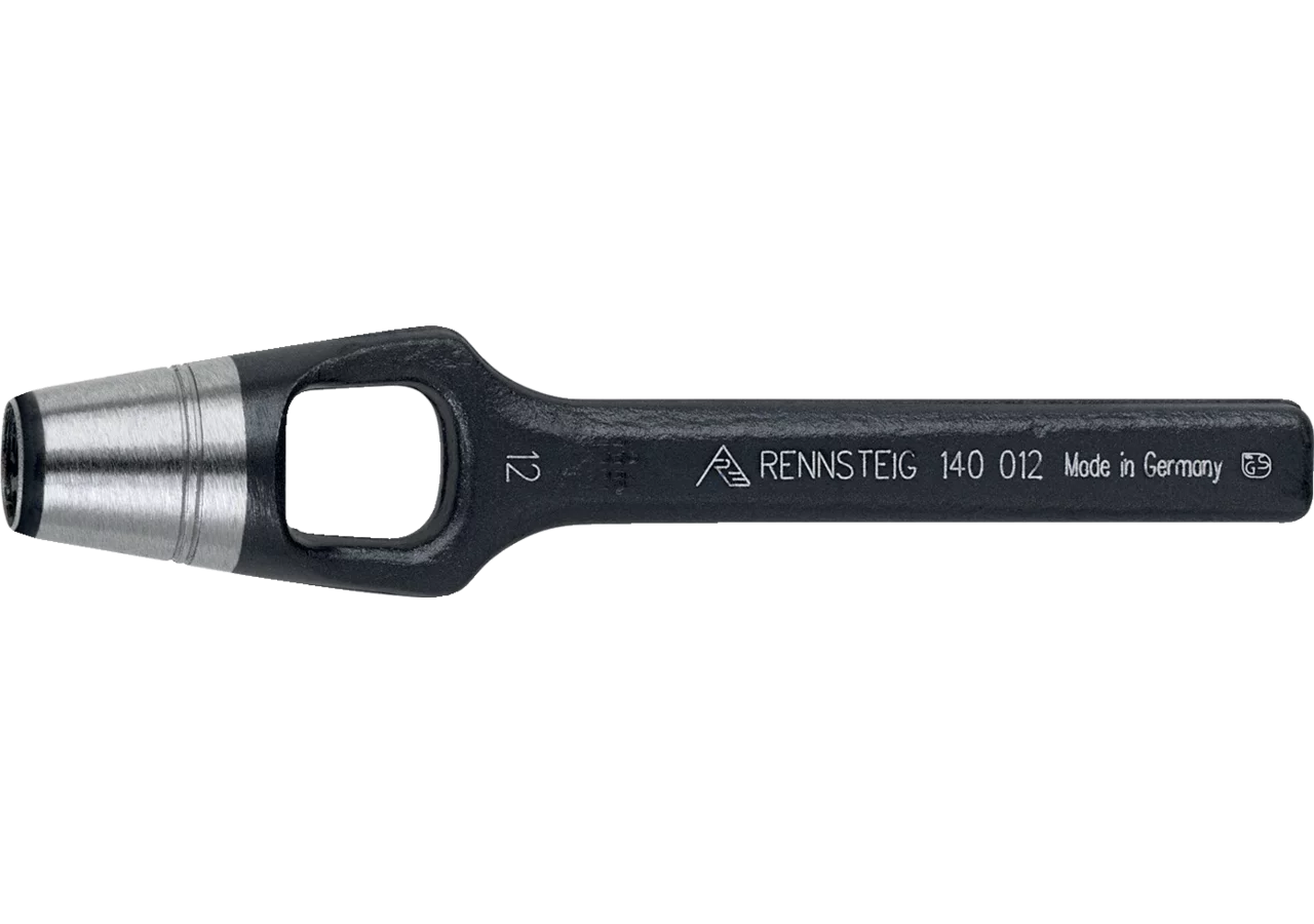 Henkellocheisen Dm 15 x 135 mm gefertigt aus Werkzeugstahl Rennsteig