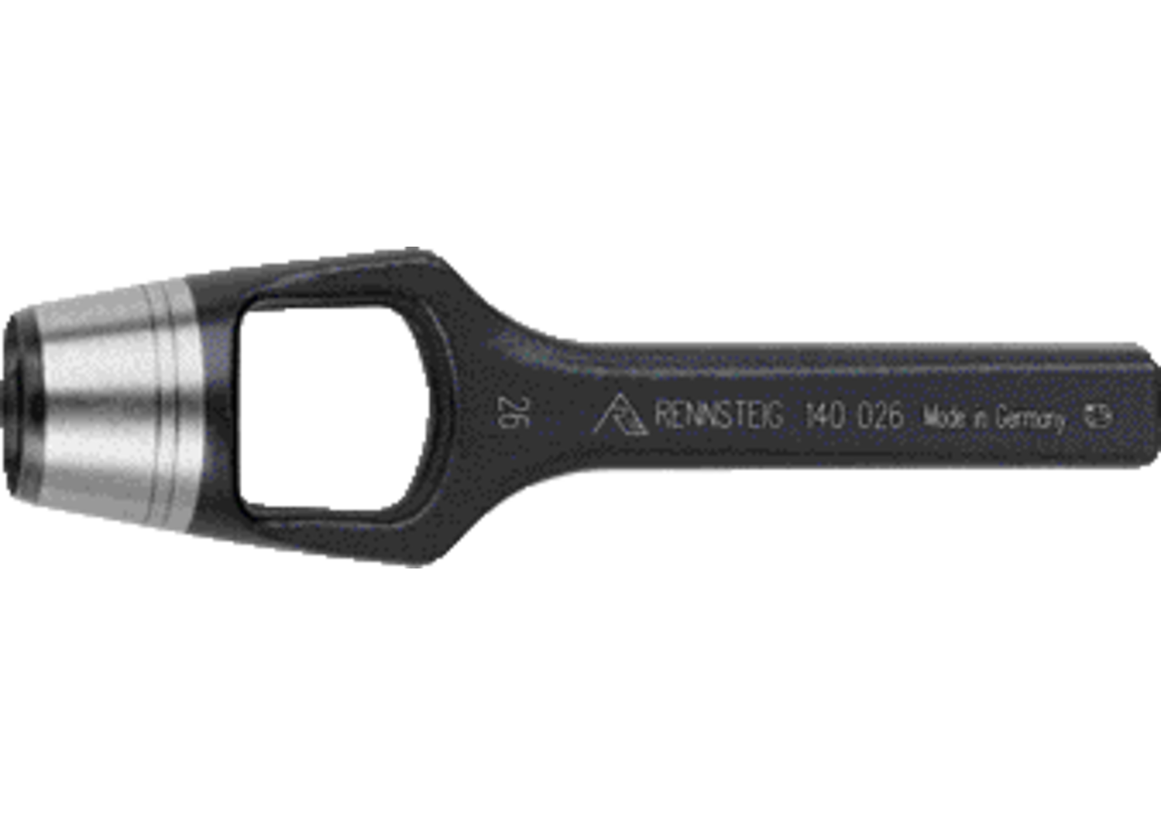Henkellocheisen Dm 26 x 165 mm gefertigt aus Werkzeugstahl Rennsteig