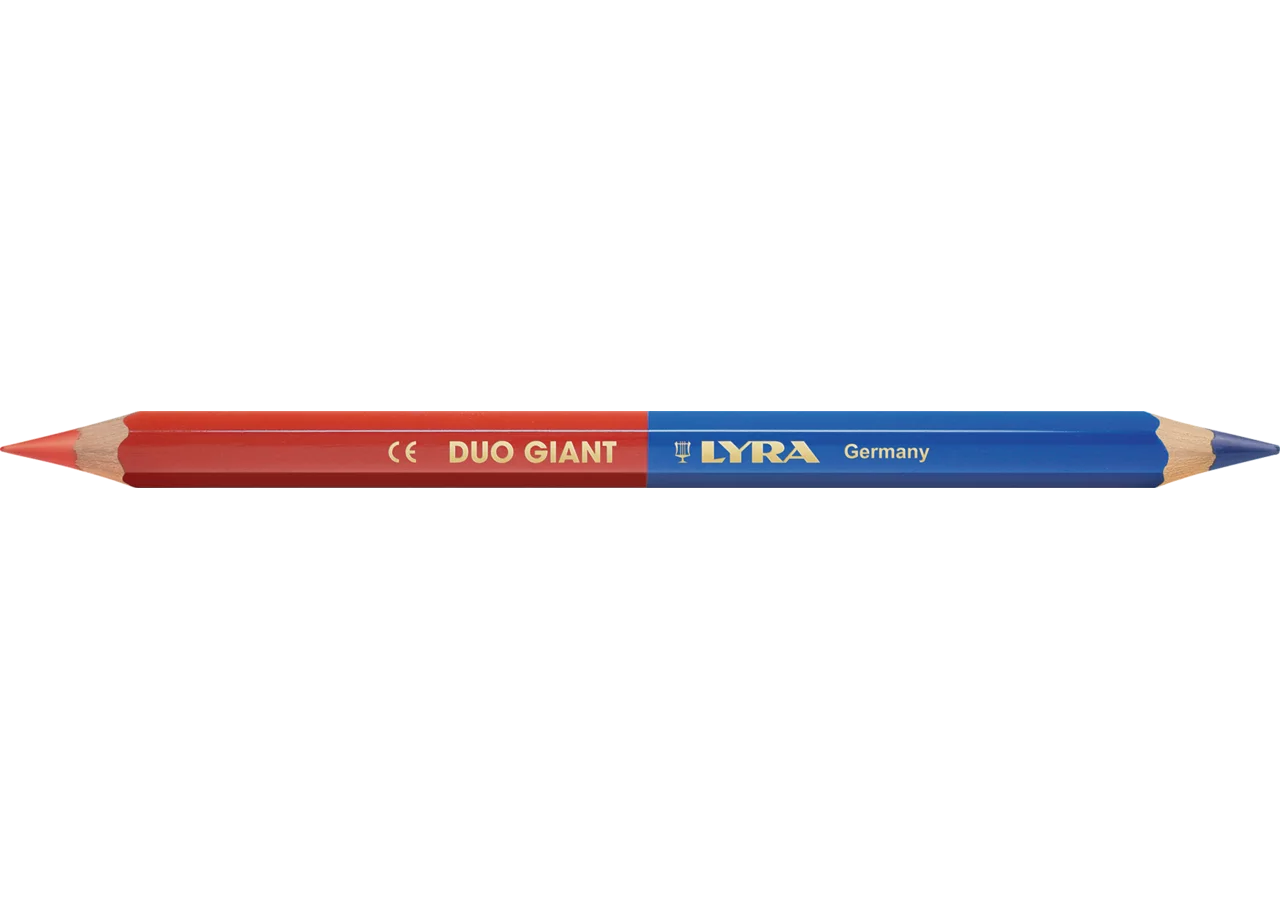 Markierstift 2930 Duo Gigant rot/blau 3 Stück im Blister Lyra