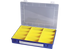 Sortimentskasten 335 x 225 x 55 mm, mit 12 Einsatzboxen Farbe Blau/Transparent GartenShop24