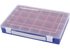 Sortimentskasten 335 x 225 x 55 mm, mit 24 Einsatzboxen Farbe Blau/Transparent GartenShop24 - Hochwertige Gartengeräte