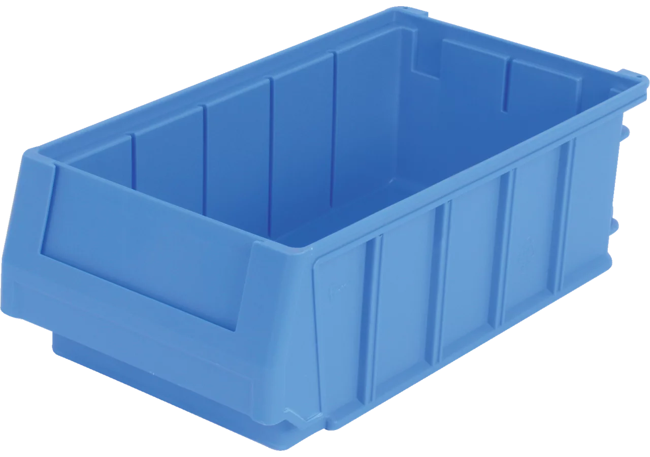 Regalkasten Multibox PK 4016, 400 x 160 x 100 mm, Farbe Blau aus Polypropylen iMilani