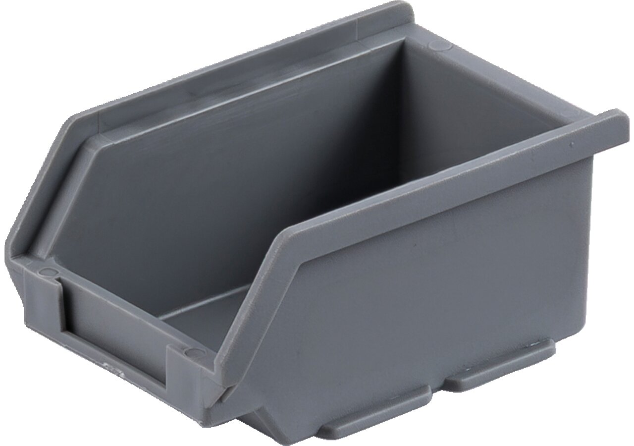 Lagerkasten Größe 01, 72 x 45 x 32 mm, Farbe Grau aus Polypropylen iMilani