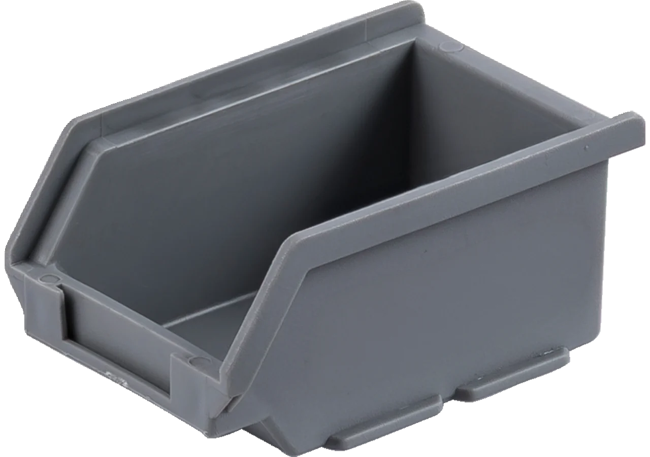 Lagerkasten Größe 01, 72 x 45 x 32 mm, Farbe Grau aus Polypropylen iMilani