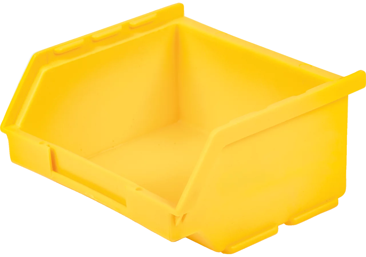 Lagerkasten Größe 0, 85 x 95 x 45 mm, Farbe Gelb aus Polypropylen iMilani