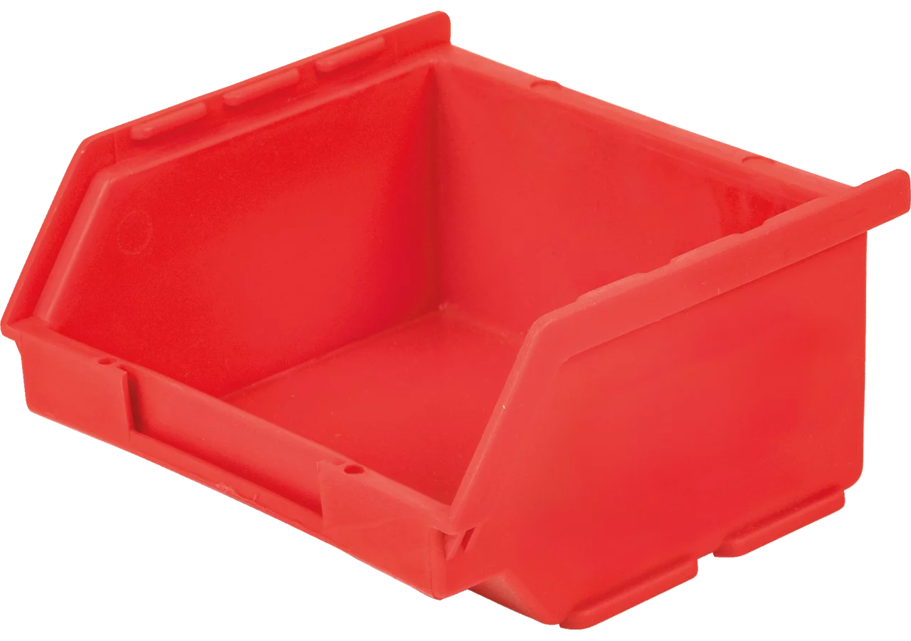 Lagerkasten Größe 0, 85 x 95 x 45 mm, Farbe Rot aus Polypropylen iMilani