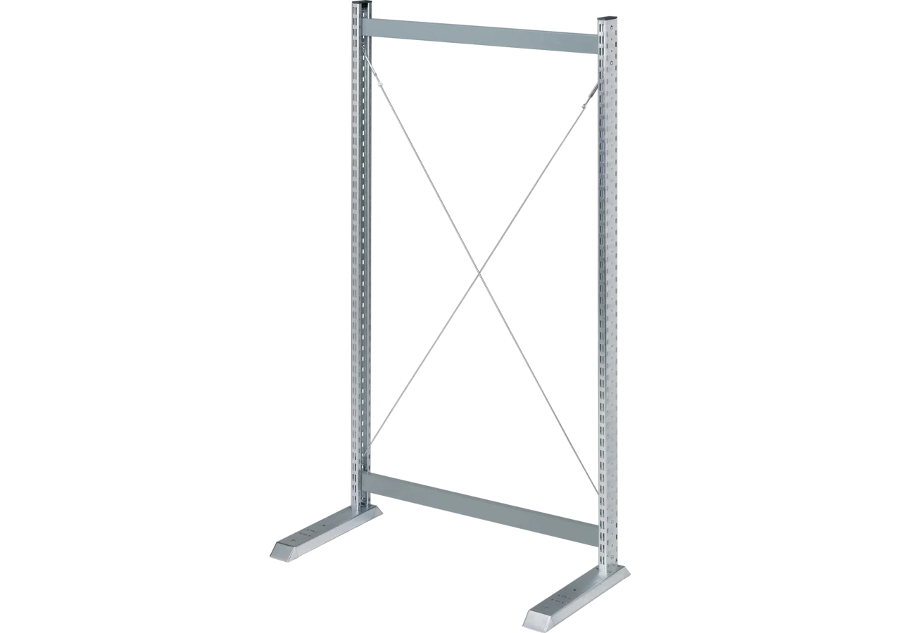Grundrahmen einseitig, 1065 x 542 x 1813 mm verzinkt GartenShop24 - Hochwertige Gartengeräte