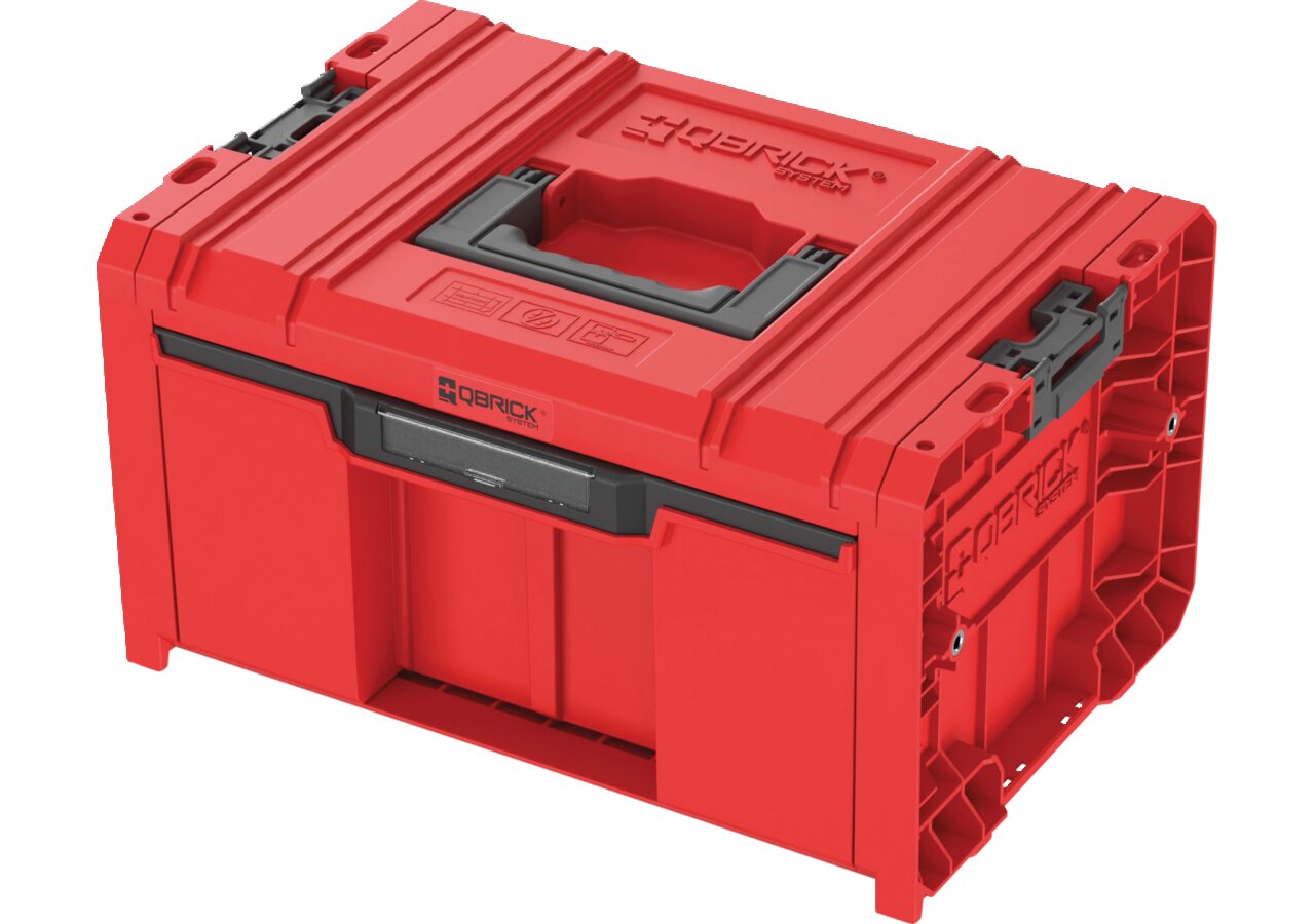 Werkzeugkasten Red Ultra HD PRO 2.0 Basic 1 x Schublade QBRICK