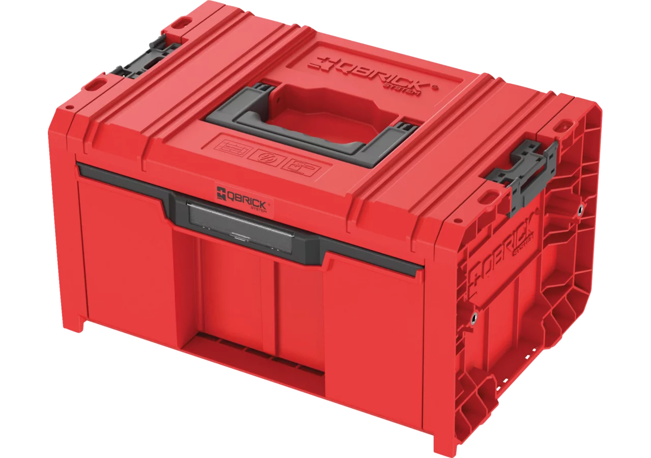 Werkzeugkasten Red Ultra HD PRO 2.0 Basic 1 x Schublade QBRICK