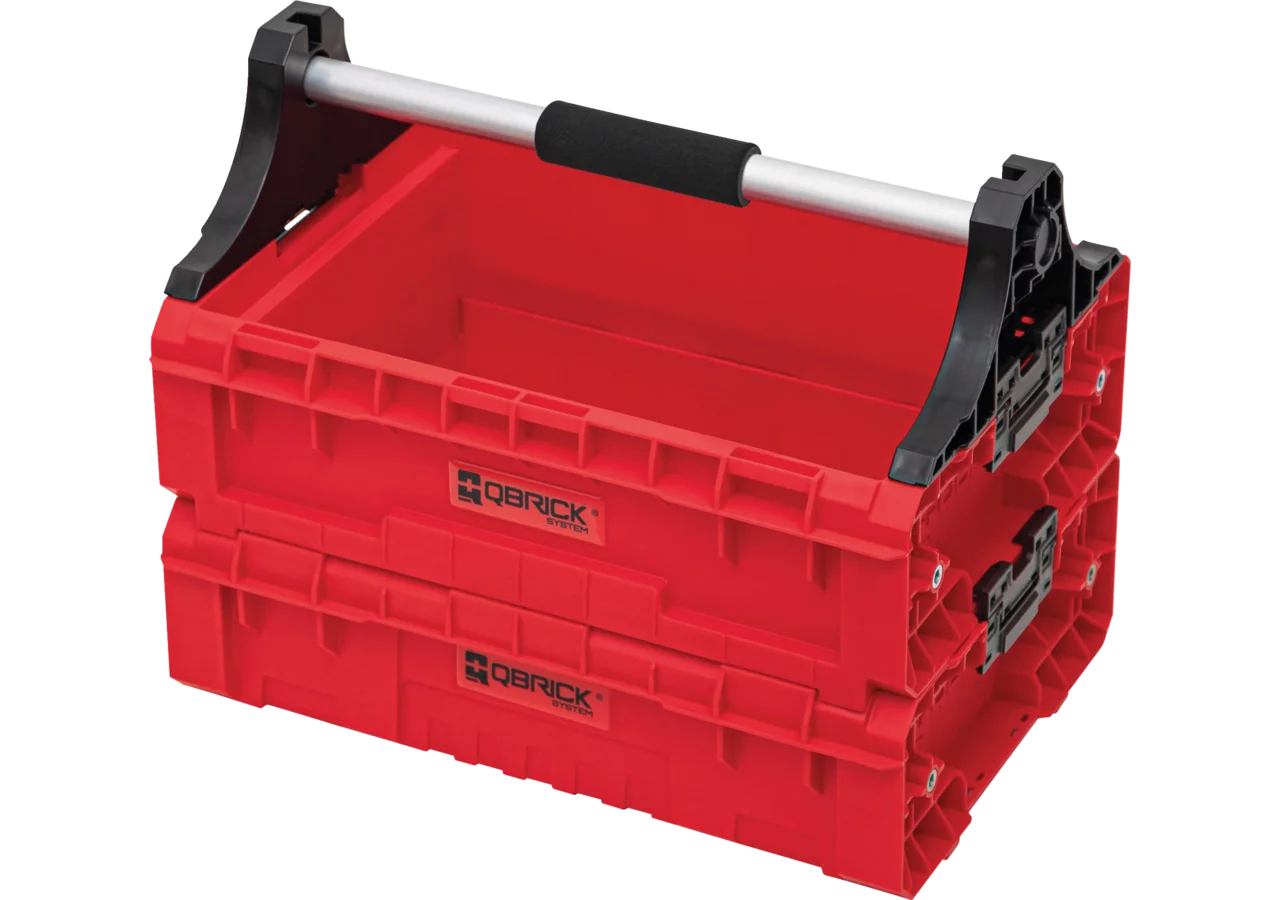 Werkzeugkasten Red Ultra HD PRO 2.0 Modular Tray inkl. Aluminiumgriff QBRICK