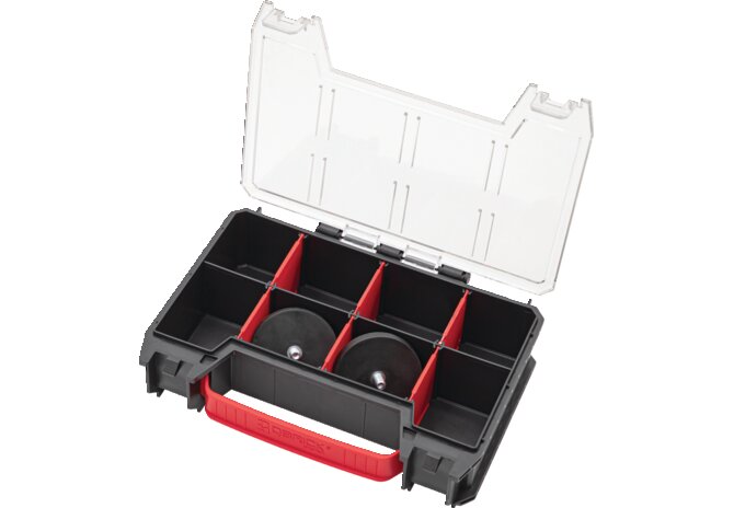 Sortimentskasten mit Magnetischer Befestigungen, 6-teilig für Wand und Werkzeugkoffer – passend für Wand und Werkzeugkoffer QBRICK