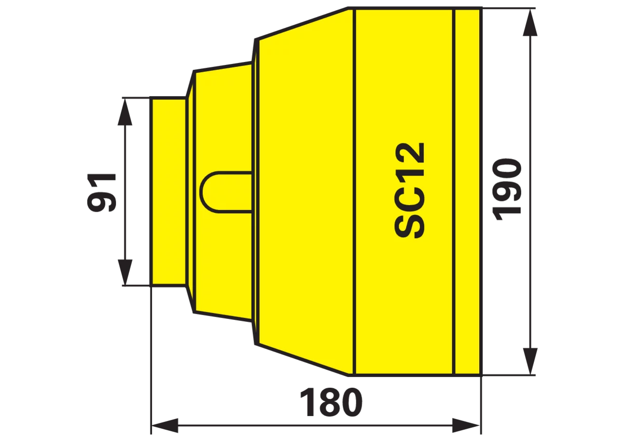 Schutztrichter für Weitwinkel, SC12 82.84.05 Walterscheid