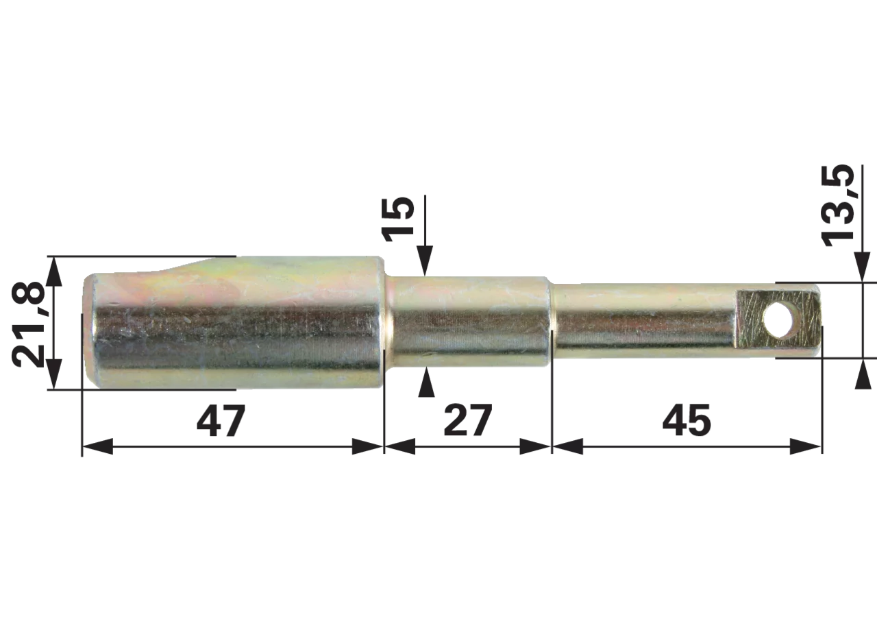 Sperrbolzen Kat. 3, 21,8 x 118 mm Walterscheid