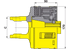 Reibscheibenkupplung W2400, K96/4, 1 3/8-6, 1.500 Nm, mit Klemmkonus 56.138.51 Walterscheid