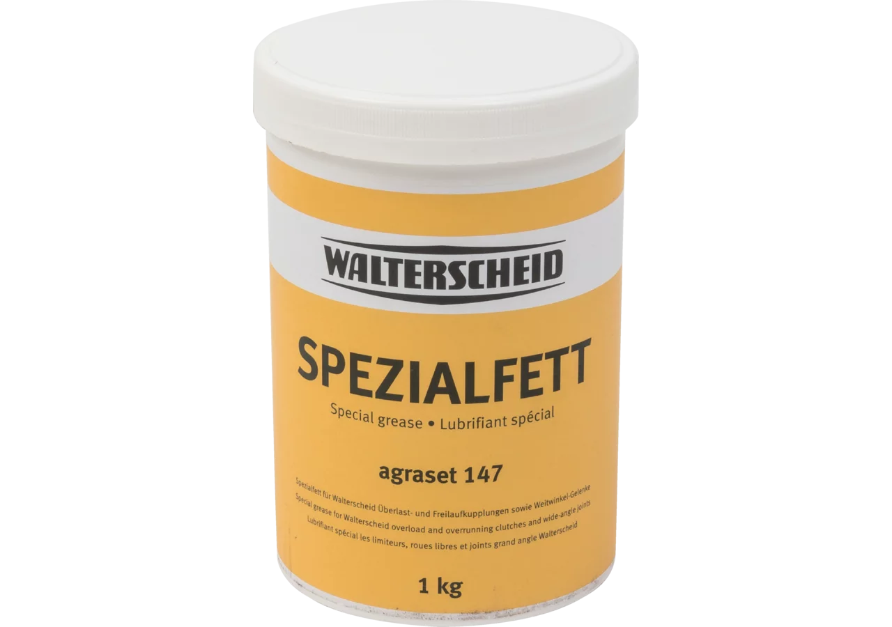 Spezialfett für Schaltkupplungen, 1 kg Agraset 147 Walterscheid