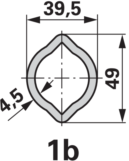 Walterscheid Gelenk für Innenrohr 1b W2300 1 3/8-6 QSG mit Büchsenbodenschmierung 1113297 Walterscheid