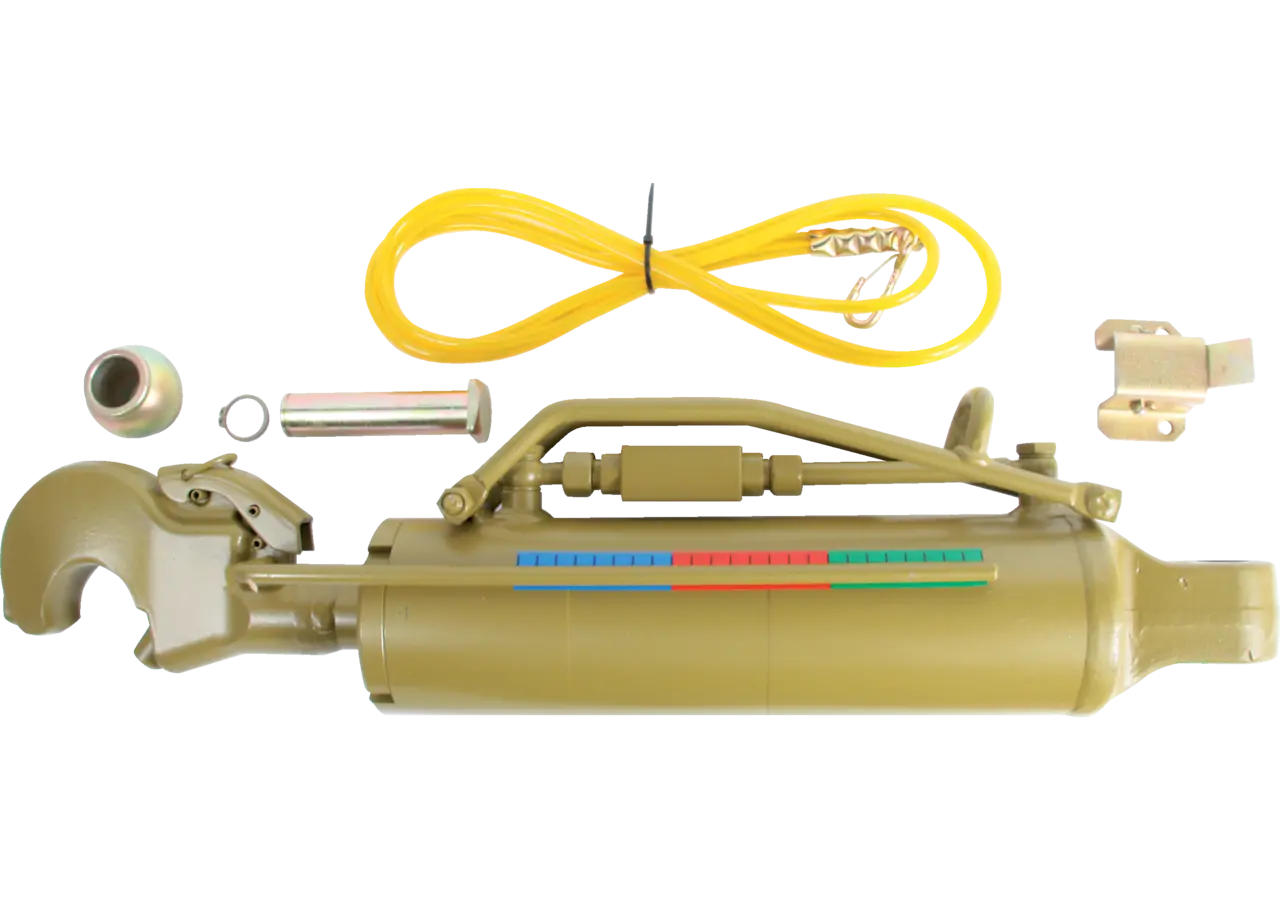 Oberlenker hydraulisch, Kat. 3, 90 mm, Länge 637 mm, ohne Gabelkopf bis ca. 250 PS Walterscheid