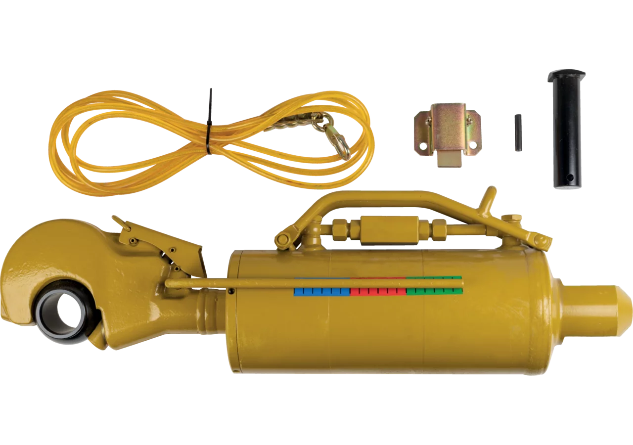 Oberlenker hydraulisch, Kat. 4, 120 mm, Länge 594 mm, mit Haken, ohne Gabelkopf Walterscheid