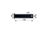 Bolzen für Gabelkopf, 32 x 132 mm, Vierkant 40 mm Walterscheid