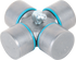 Walterscheid Kreuzgarnitur W2200 24 x 61 mm P-Dichtung 121142, 20.00.03 – bis 250 Stunden Schmierintervall, mit blauer P-Dichtung Walterscheid