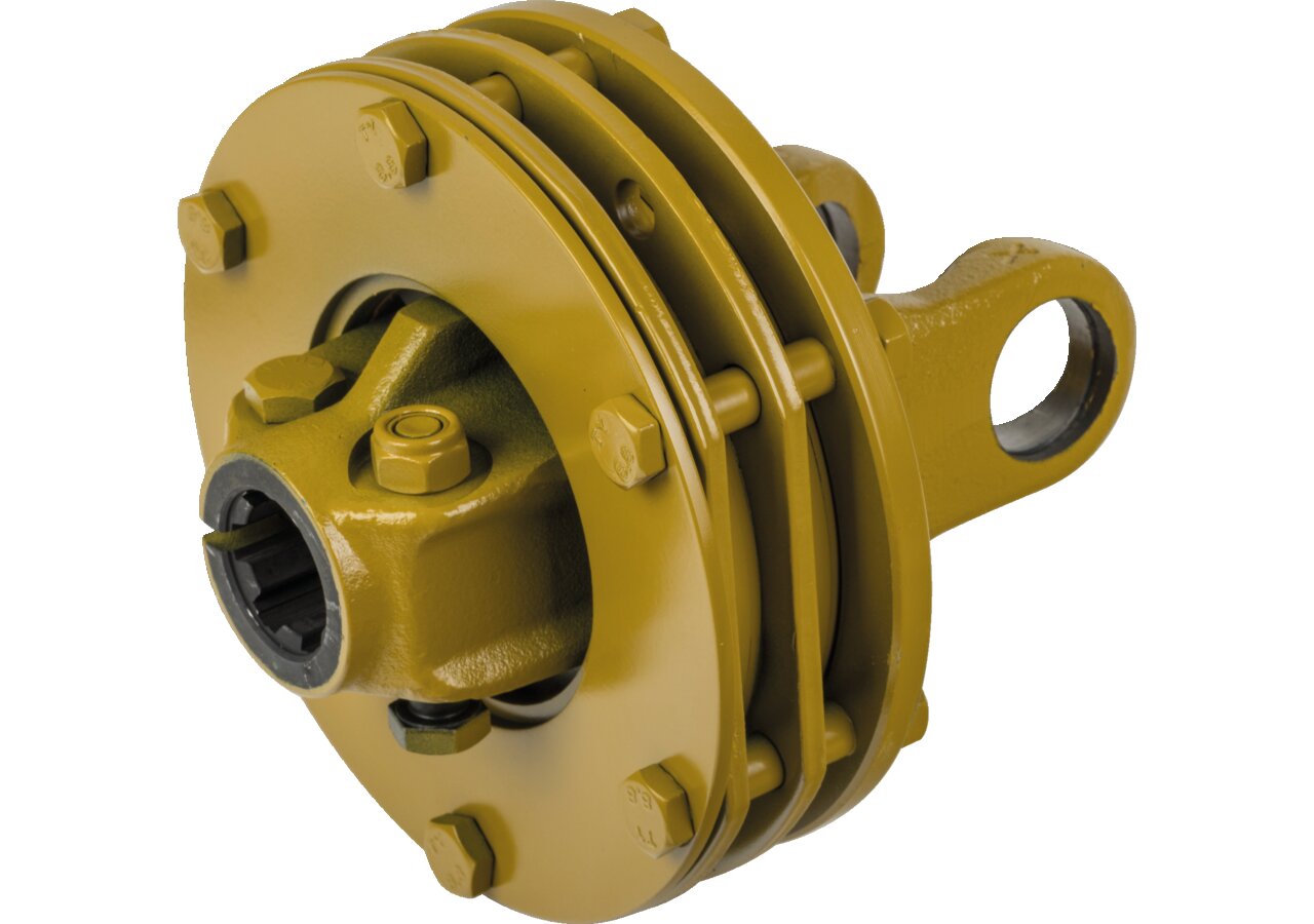 Reibscheibenkupplung W2500, K90/4TF, 1 3/8-6. 1.650 Nm, mit Klemmschrauben Walterscheid