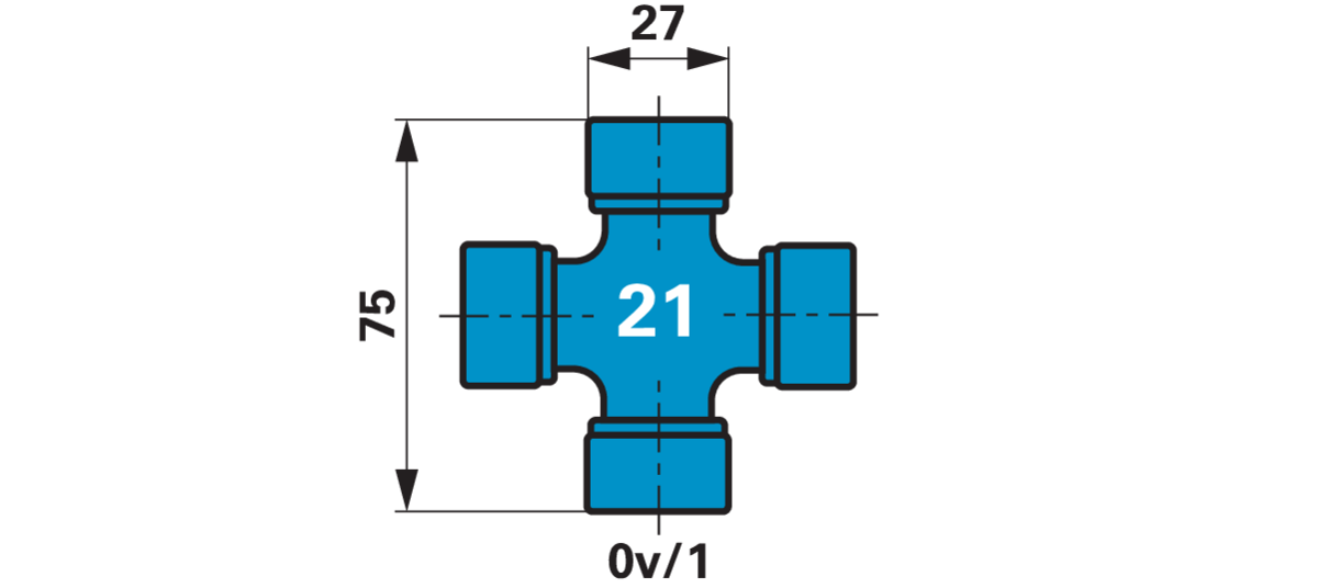 Walterscheid Gelenkwelle W2300, 860 mm, ST15 mit Büchsenbodenschmierung Walterscheid
