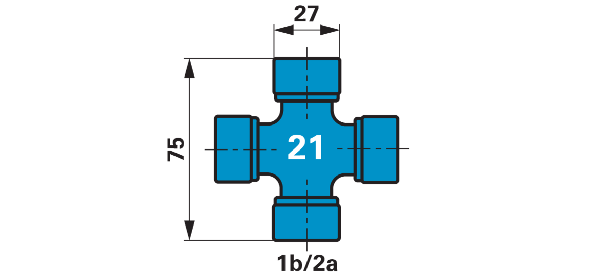 Walterscheid Gelenkwelle W2300S ST25 mit Büchsenbodenschmierung, 560–760 mm Walterscheid