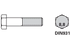 Sechskantschraube M7 x 50 mm, Güte 8.8 60.11.01 Walterscheid