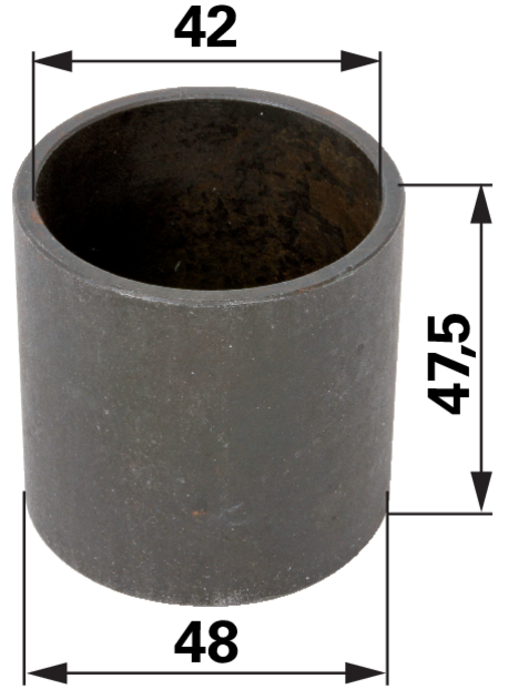 Walterscheid Buchse 308141 – 42 x 48 x 47,5 mm Walterscheid