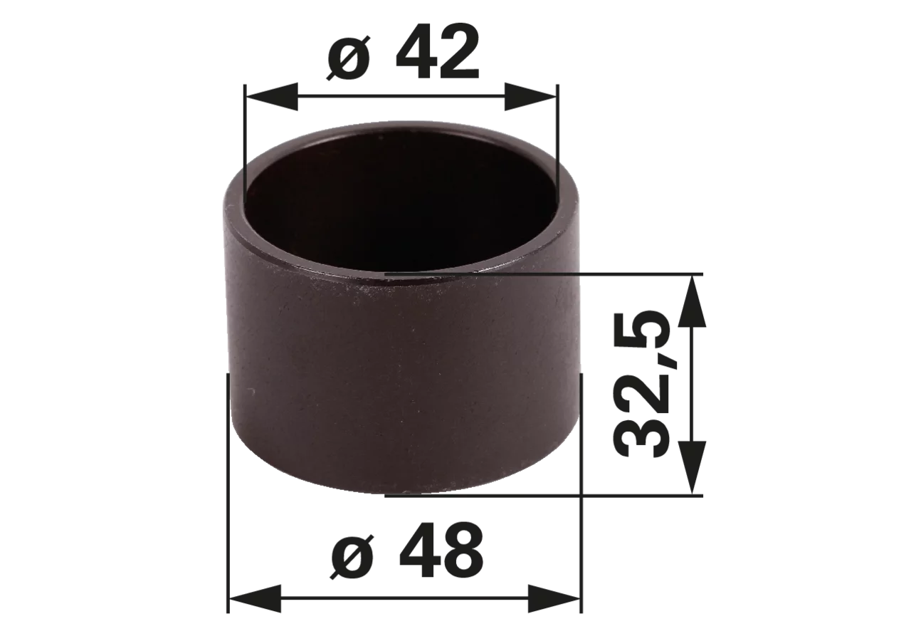 Buchse 42 x 48 x 32,5 mm Walterscheid