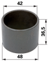 Walterscheid Buchse 308454 – 42 x 48 x 36,5 mm Walterscheid