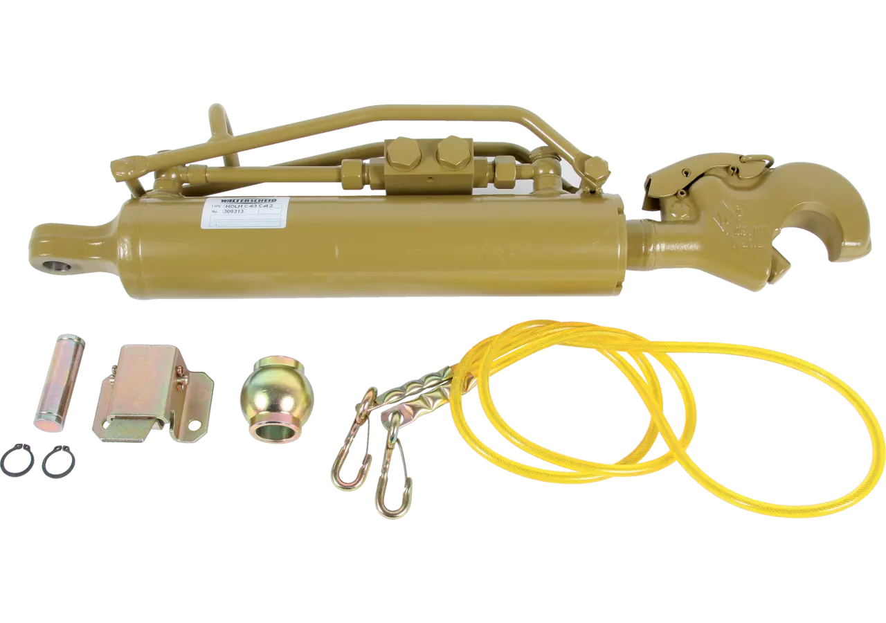 Oberlenker hydraulisch, Kat. 3, 90 mm, Länge 562 mm, ohne Gabelkopf bis ca. 200 PS Walterscheid