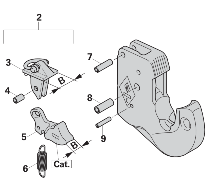 Walterscheid Sperrklinke Kat. 4 Walterscheid