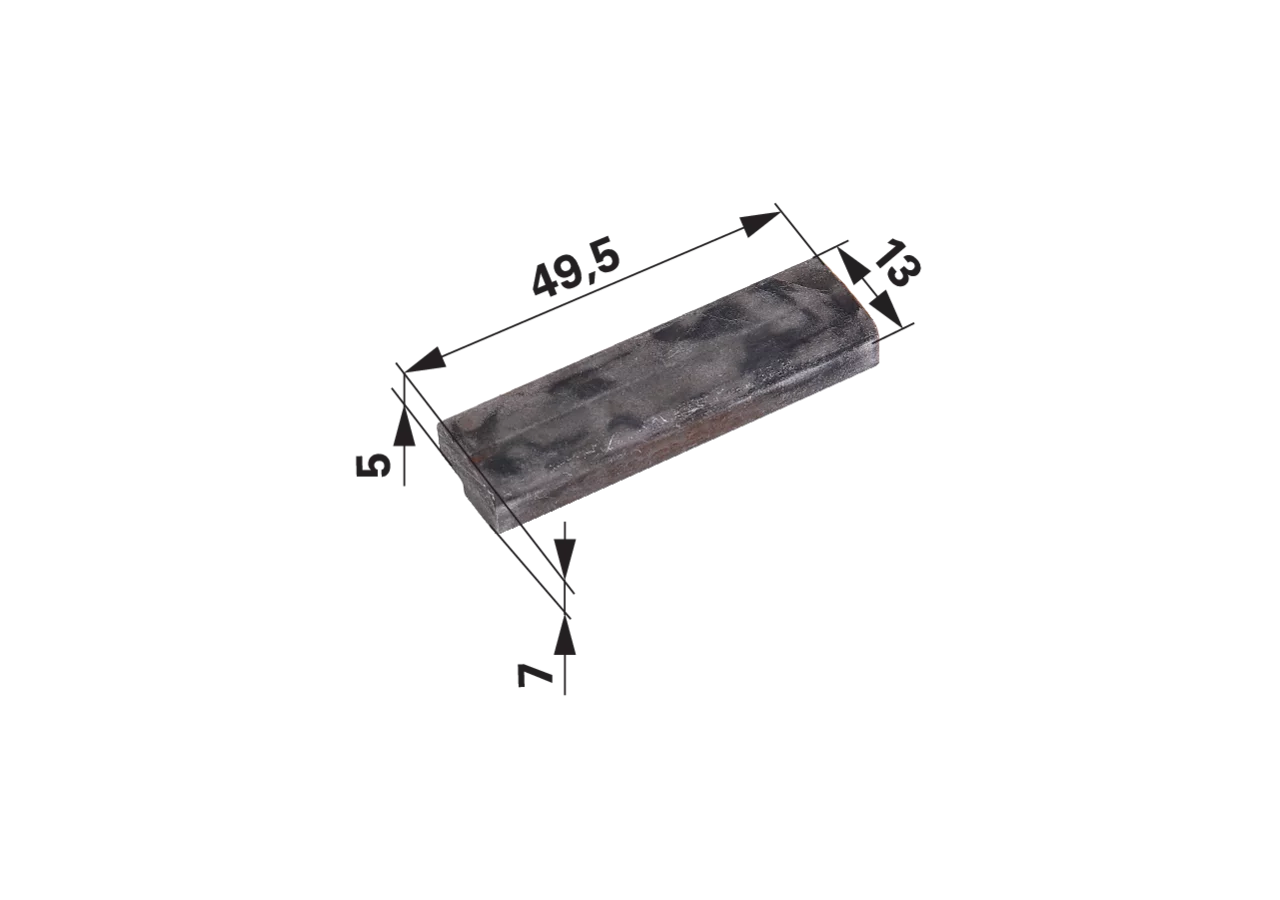 Sperrkeil F5/2, 49,5 mm, für Freilaufkupplung 16.50.25 Walterscheid