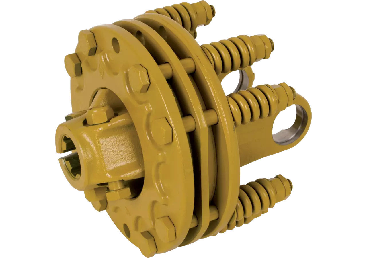 Reibscheibenkupplung W2500, K90/4, 1 3/4-6, 1.500 Nm, mit Klemmschrauben 56.102.09 Walterscheid