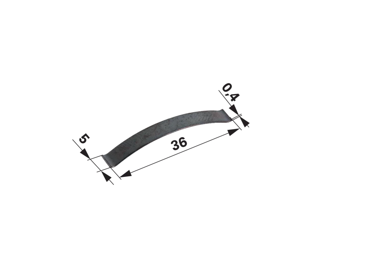 Blattfeder für Freilauf F5/1, F5/3 66.19.01 Walterscheid