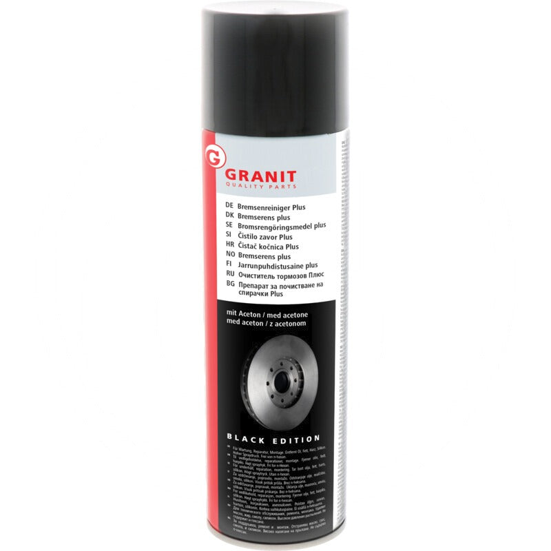 GRANIT BLACK EDITION Bremsenreiniger Plus, 500ml – Bild 2