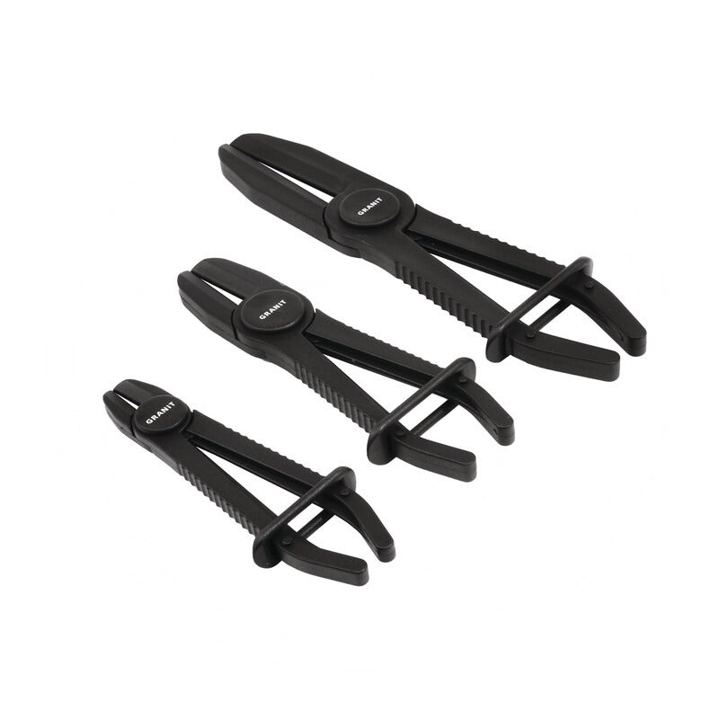 GRANIT BLACK EDITION Schlauch-Abklemm-Zangen-Satz, 3-tlg. – Bild 2